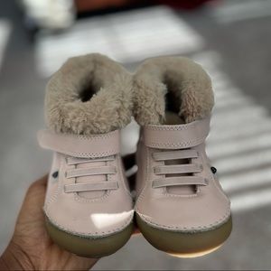 Old Soles Leather Sneakers /Faux Fur Booties!!!